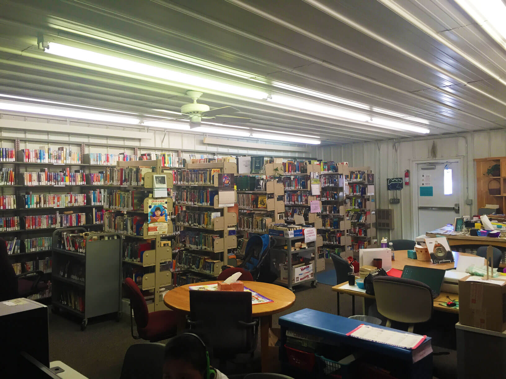 Interior view of books in Dakota Club Library